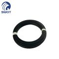 Supply 8 core drop cable with steel wire messenger and FRP strength member GJYXFCH-LS